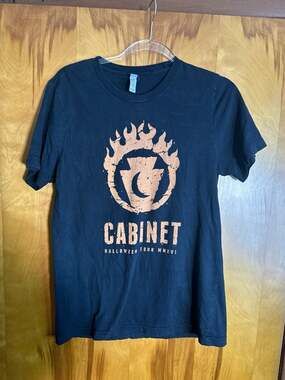 Cabinet Band Halloween Tour MMXVI Graphic T-Shirt Black